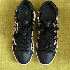NEW Banana Republic Leopard Sneakers. 6.5 Women